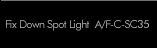 Fix Down Spot Light A/F-C-CS35