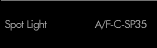 Spot Light A/F-C-SP35